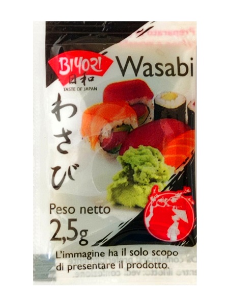 Wasabi in pasta in bustina monodose Biyori 2.5g.